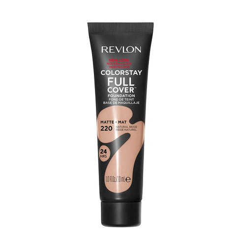 Maquillaje líquido Revlon ColorStay Full Cover Foundation tono Natural Beige 30 ml Maquillaje Líquido Republic Cosmetics Revlon
