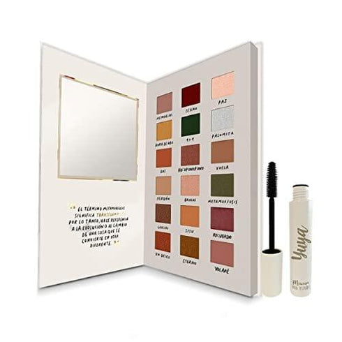 Yuya - Máscara 10 aceites + Sombras Metamorfósis (18 colores) Set de maquillaje REPUBLIC COSMETICS