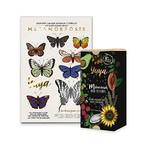 Yuya - Máscara 10 aceites + Sombras Metamorfósis (18 colores) Set de maquillaje REPUBLIC COSMETICS