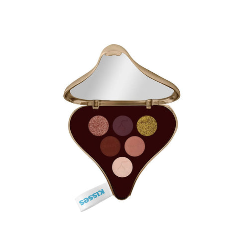 Paleta de Sombras Kisses 6 tonos "Almond" Sombras para ojos Rep Cosmetics