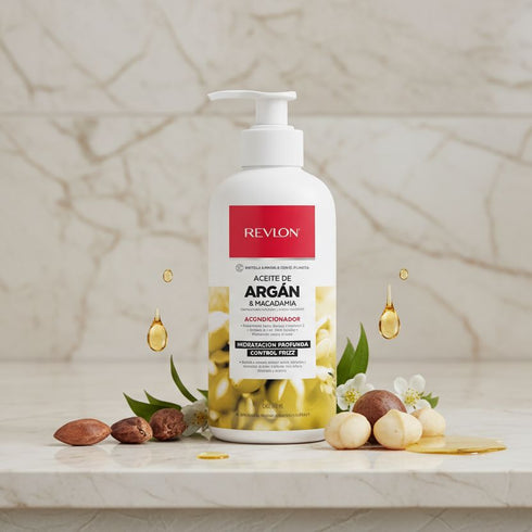 Acondicionador Macadamia + Aceite Argán Revlon Revlon