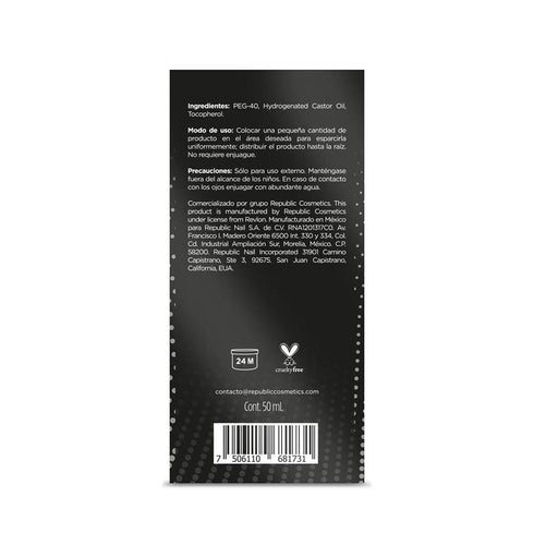 Aceite Ricino Revlon, hidratación piel y cabello Republic Cosmetics