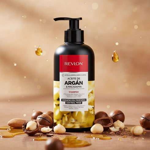 Shampoo Macadamia + Aceite Argán Revlon shampoo Revlon