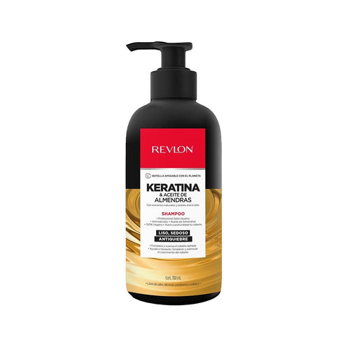 Shampoo Aceite Almendras + Animoácidos + Keratina Revlon shampoo Republic Cosmetics