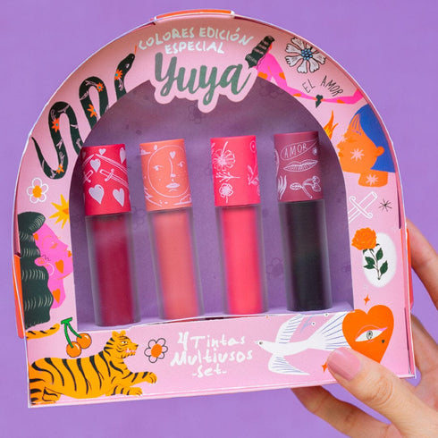 Set de 4 tintas multiusos Yuya Tinta multiusos Yuya