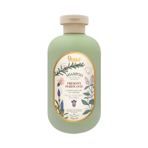 Shampoo FRESCO Y PURIFICANTE- CRECIMIENTO - Menta (450 mL) Republic Cosmetics