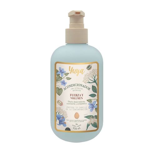 Acondicionador FUERZA Y VOLUMEN-YUYA BIOTINA Y COLÁGENO (450 mL) Republic Cosmetics