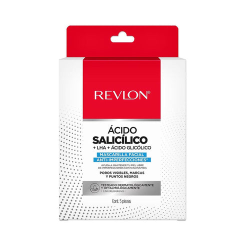 Mascarilla Facial Ácido Salicílico Revlon Mascarilla Republic Cosmetics