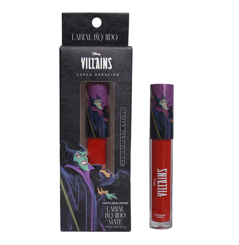 Máscara de pestañas Maléfica + Labial Líquido Mate Maléfica Set de maquillaje Disney