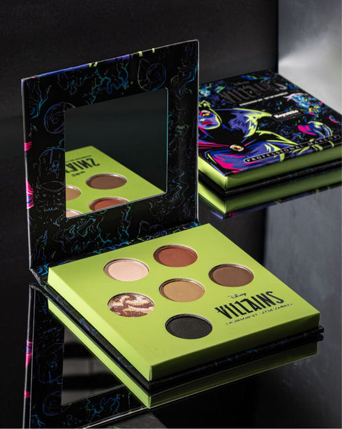 Set de Sombras Para Ojos Villanas (6 tonos) Labial Liquido Disney