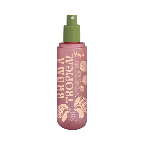 Bruma para cabello y cuerpo "Bruma tropical" Brumas Yuya