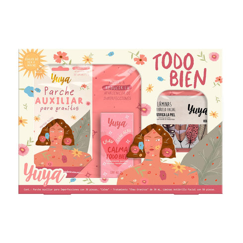 Todo Bien - Parche Auxiliar para Granitos + Tratamiento Chau Granitos + Papel Arroz Serendipia Parche para acné Yuya