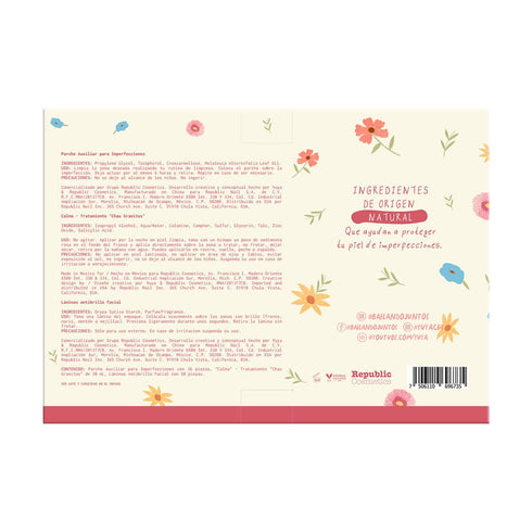 Todo Bien - Parche Auxiliar para Granitos + Tratamiento Chau Granitos + Papel Arroz Serendipia Parche para acné Yuya