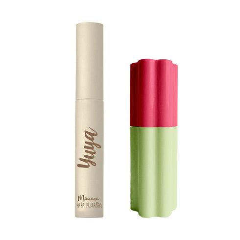 Set Yuya "Entre lirios" - Máscara 10 Aceites Esenciales Negra+ Blush Pequeño Lirio Set de maquillaje Yuya