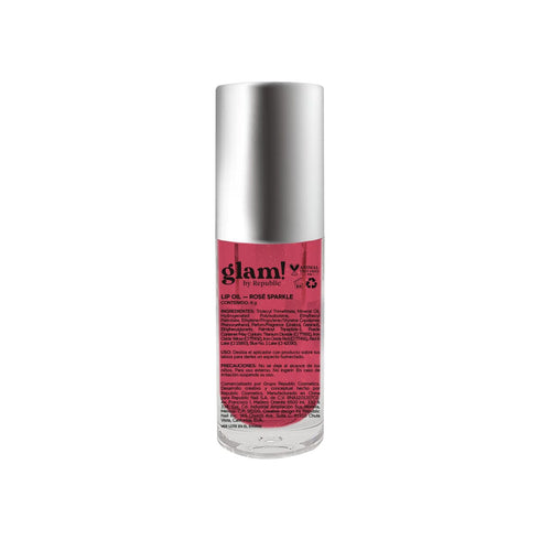 Lip Oil Rosé Sparkle Lip Oil Glam