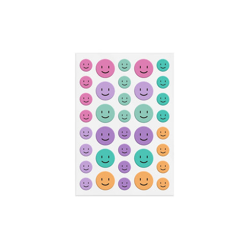 Parches para imperfecciones "Smiley Face" Parche para acné Glam