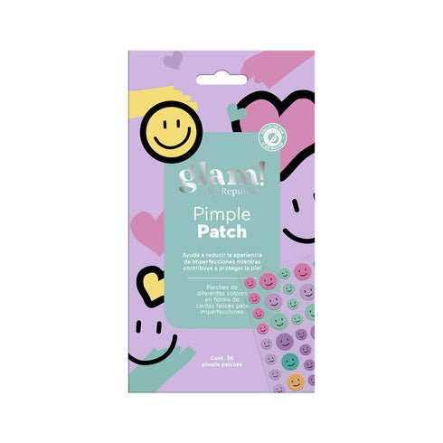 Parches para imperfecciones "Smiley Face" Parche para acné Glam