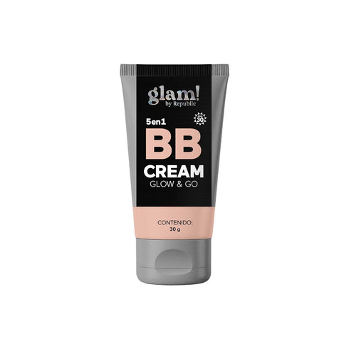 GLAM Glow & Go BB Cream - Tono "Golden Light" Crema BB Glam