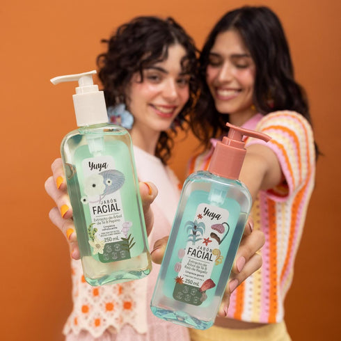 Set Edición Especial Limitado a 100 piezas Jabón Facial Dúo Jabón líquido facial Yuya