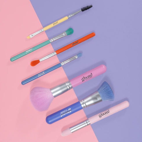 Set de brochas para maquillaje - glam! by Republic Brocha maquillaje Glam