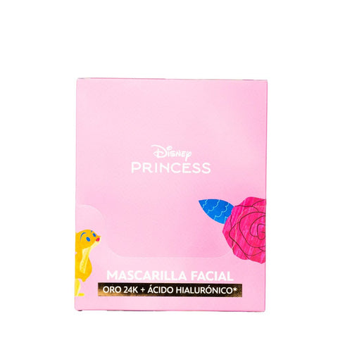 Pack con 12 Beauty Mask Disney Aurora - Oro 24K y Ácido Hialurónico Mascarilla Disney
