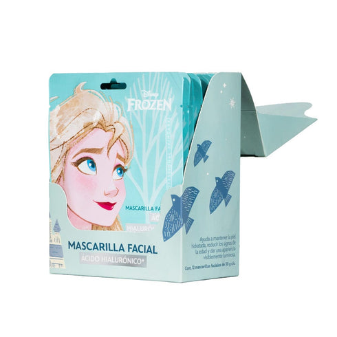 Pack con 12 Beauty Mask Disney Elsa - Acido Hialuronico Mascarilla REPUBLIC COSMETICS