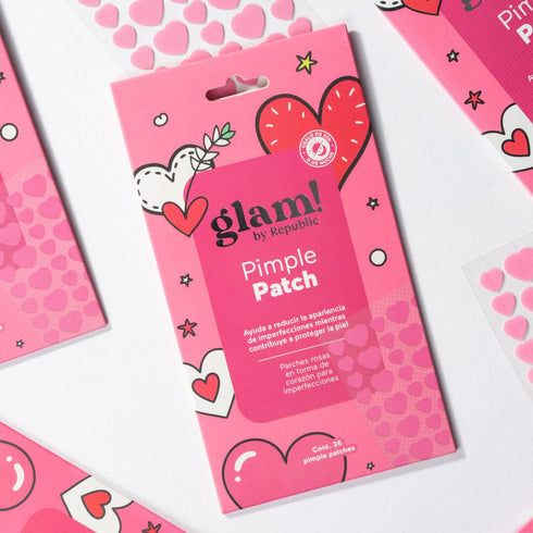 Parches para imperfecciones "Heart" - glam! by Republic Parche para acné Glam