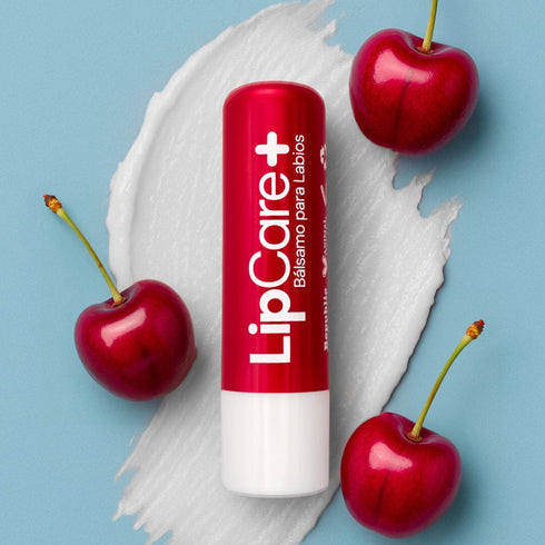 Bálsamo labial LipCare+ Cereza (Suavizante) Bálsamos labiales Lip Care+