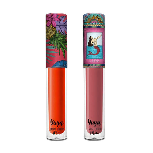 Set labiales. Set "Papaya" con 2 Labiales by Republic Cosmetics