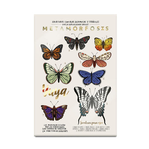 Sombras para ojos. YUYA Set de sombras 18 colores - "METAMORFOSIS" by Republic Cosmetics