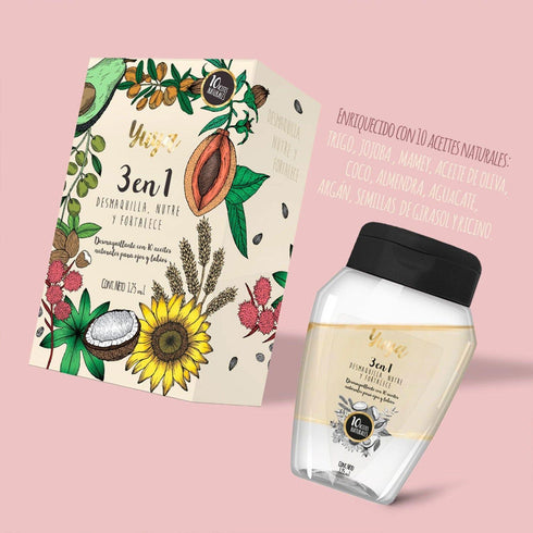 Cuidado Personal. 3 en 1 Desmaquillante bifásico by REPUBLIC COSMETICS