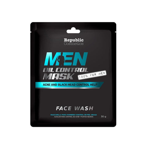 Mascarilla. Mascarilla para hombre control de grasa y acné Republic Cosmetics by Republic Cosmetics
