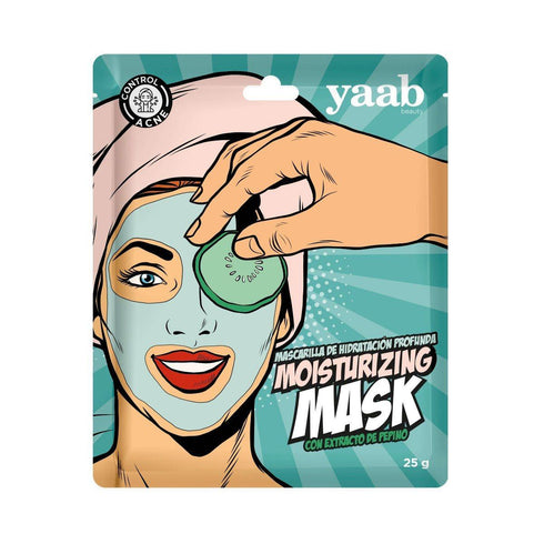 Mascarilla. Mascarilla con extracto de pepino Yaab Beauty by Republic Cosmetics