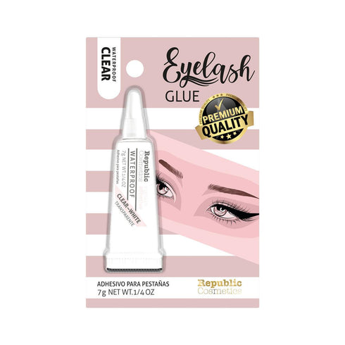 Pegamento. Republic Cosmetics Pegamento para pestañas, Transparente by Republic Cosmetics