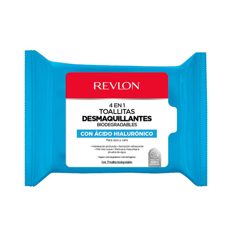 Toallitas Desmaquillantes ácido hialurónico Revlon Toallitas desmaquillantes Republic Cosmetics