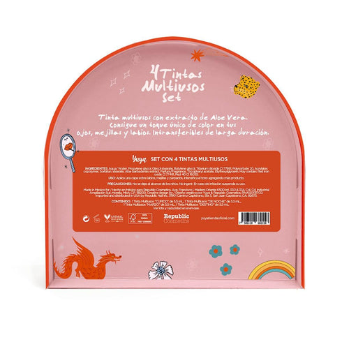 Set de 4 tintas multiusos Yuya Tinta multiusos REPUBLIC COSMETICS