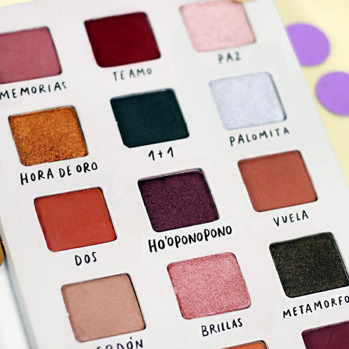YUYA Set de sombras 18 colores - "METAMORFOSIS" Sombras para ojos Republic Cosmetics