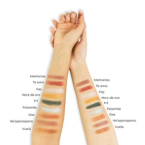 YUYA Set de sombras 18 colores - "METAMORFOSIS" Sombras para ojos Republic Cosmetics